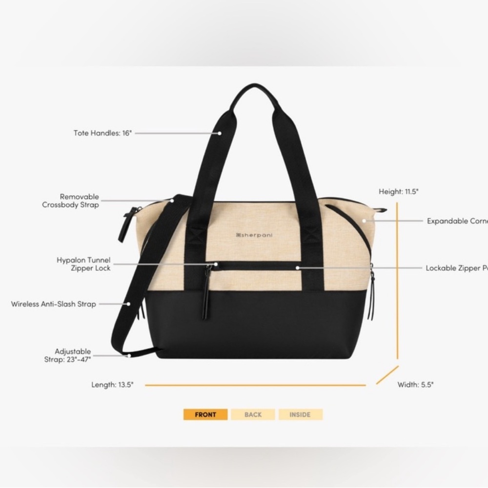 Sherpani Eclipse Bag - Sakura EUC - image 5